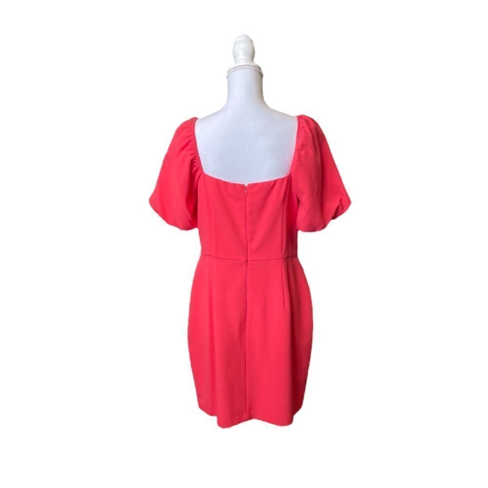 Eliza J. Stretch Square Neck Short Puffed Sleeve Sheath
Dress ~NWT~ - Picture 2 of 2